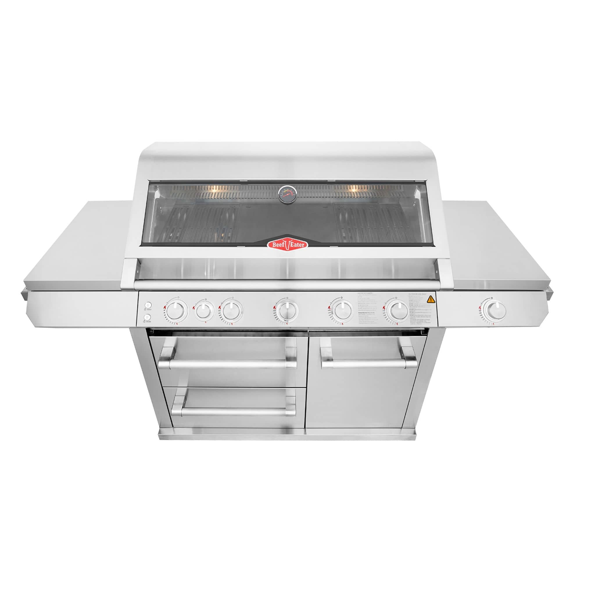 BeefEater Barbecue 7000 Series Premium - 5 Burner with Side Burner & Trolley