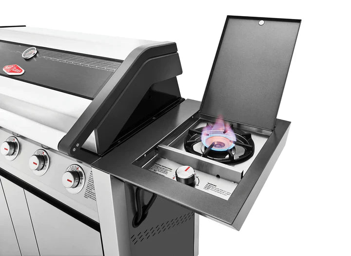 BeefEater 1600S Series - 5 Burner BBQ & Side Burner Trolley