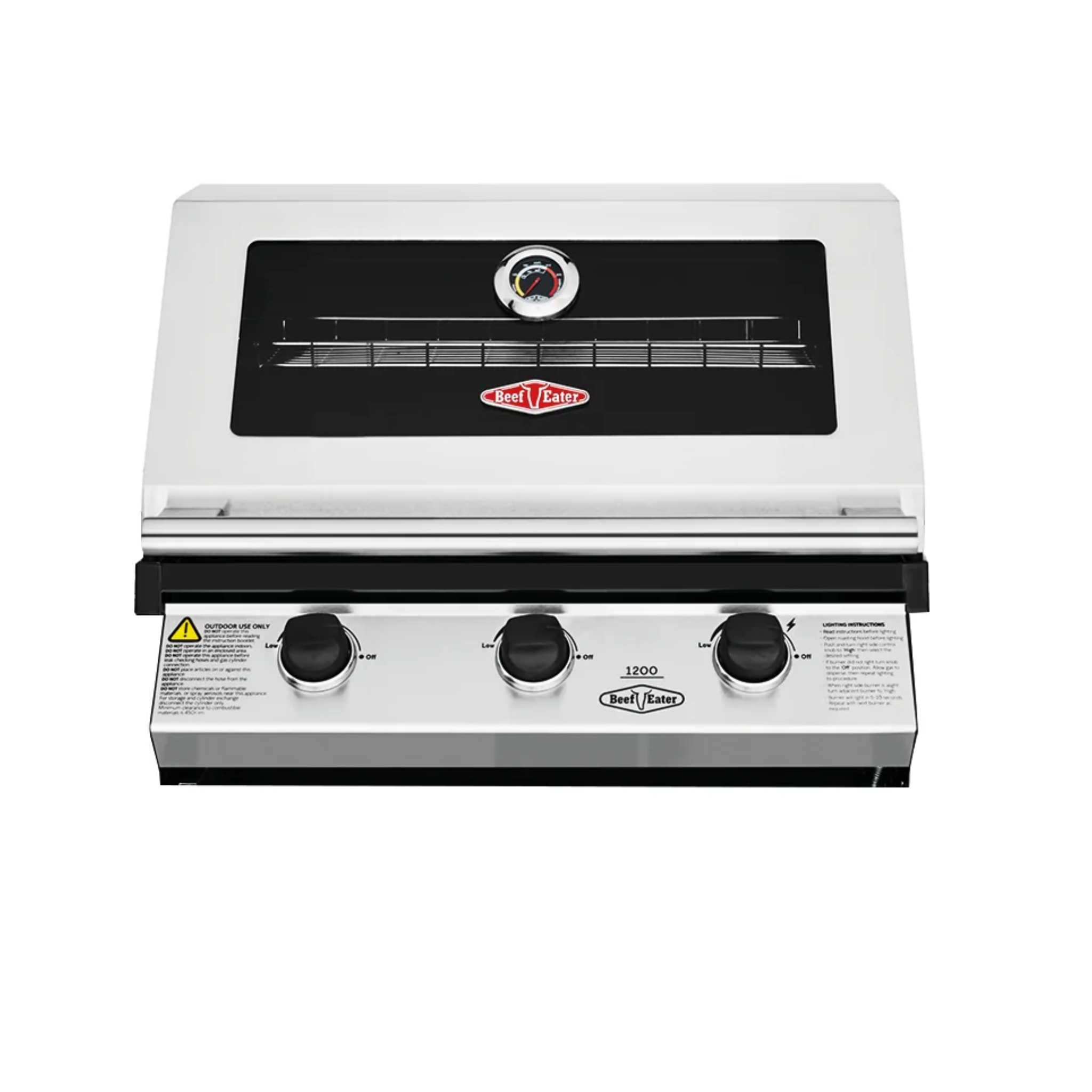BeefEater 1200S Series 3 Burner Built-In BBQ