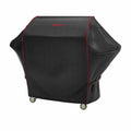 60cm Bull Steer Cart Premium Cover (BLACK WITH RED PIPING)